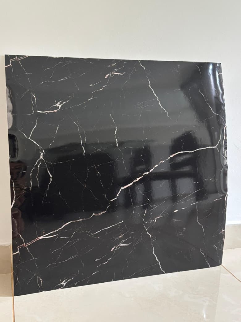 Placa Adesiva 3D Mármore Autocolante | Porcelanato Lavável 60x60 Revestimento Parede Cozinha Banheiro